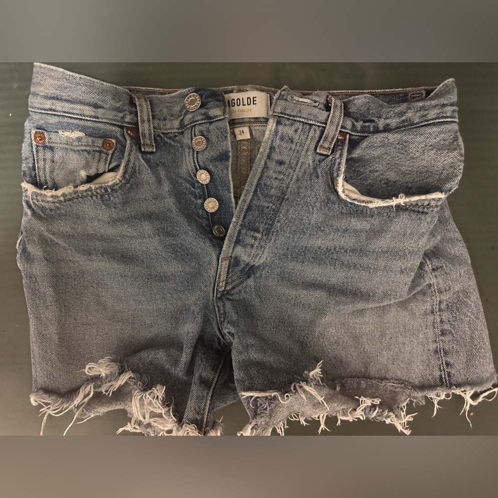 Agolde Parker Long Shorts